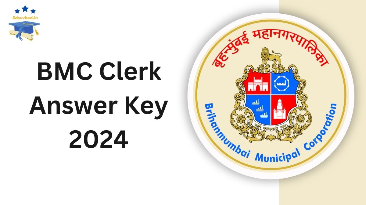 BMC Clerk Answer Key