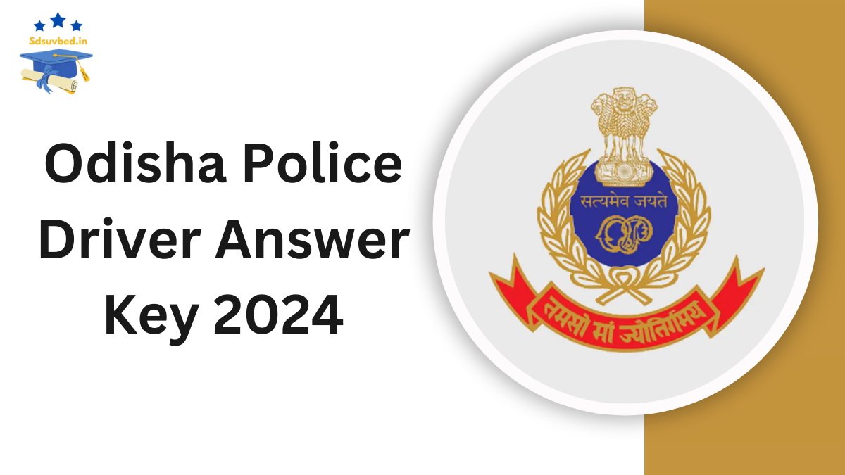 Odisha Police Driver Answer Key