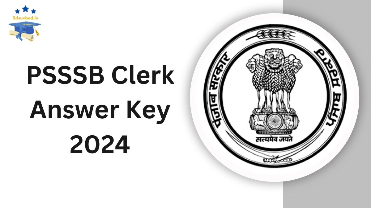 PSSSB Clerk Answer Key