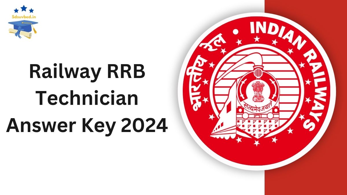 Railway RRB Technician Answer Key