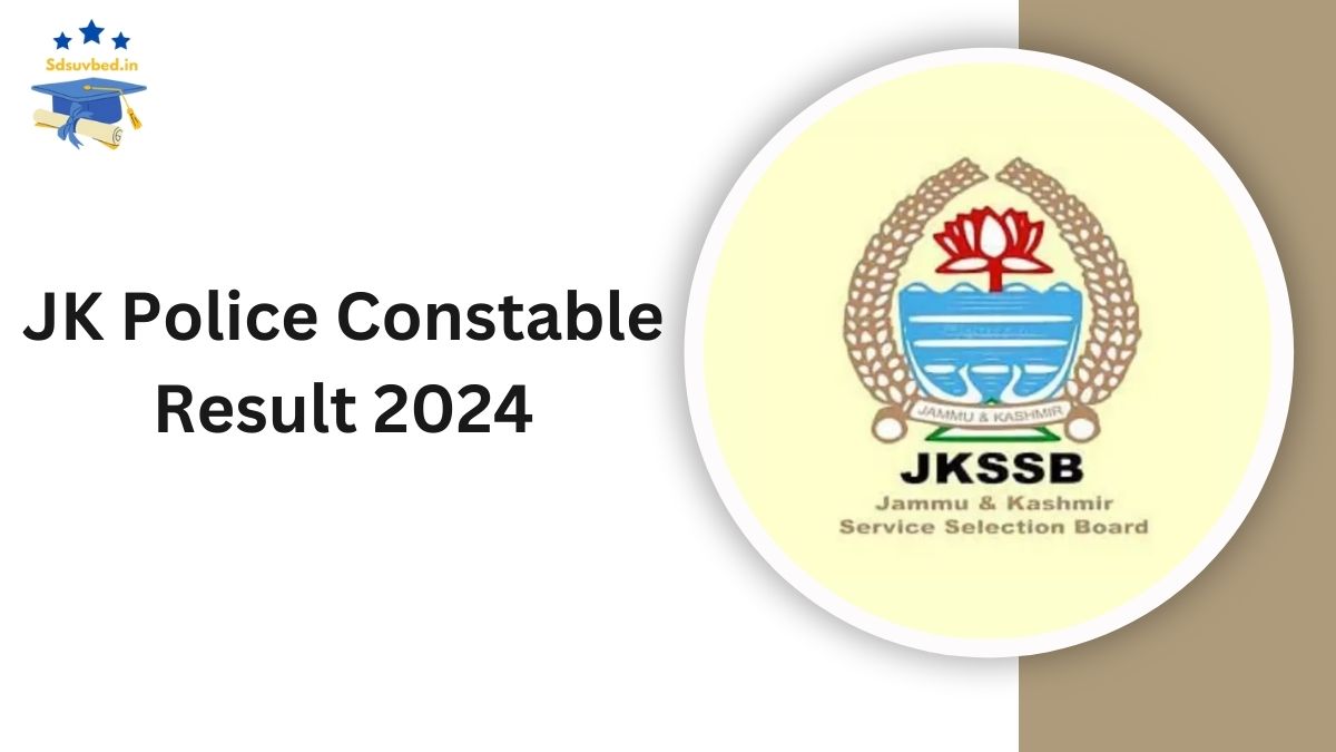 JK Police Constable Result