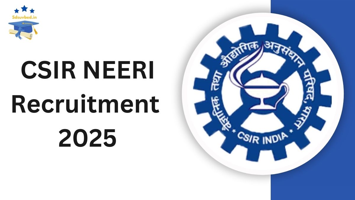 CSIR NEERI Recruitment