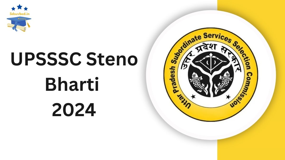 UPSSSC Steno Bharti