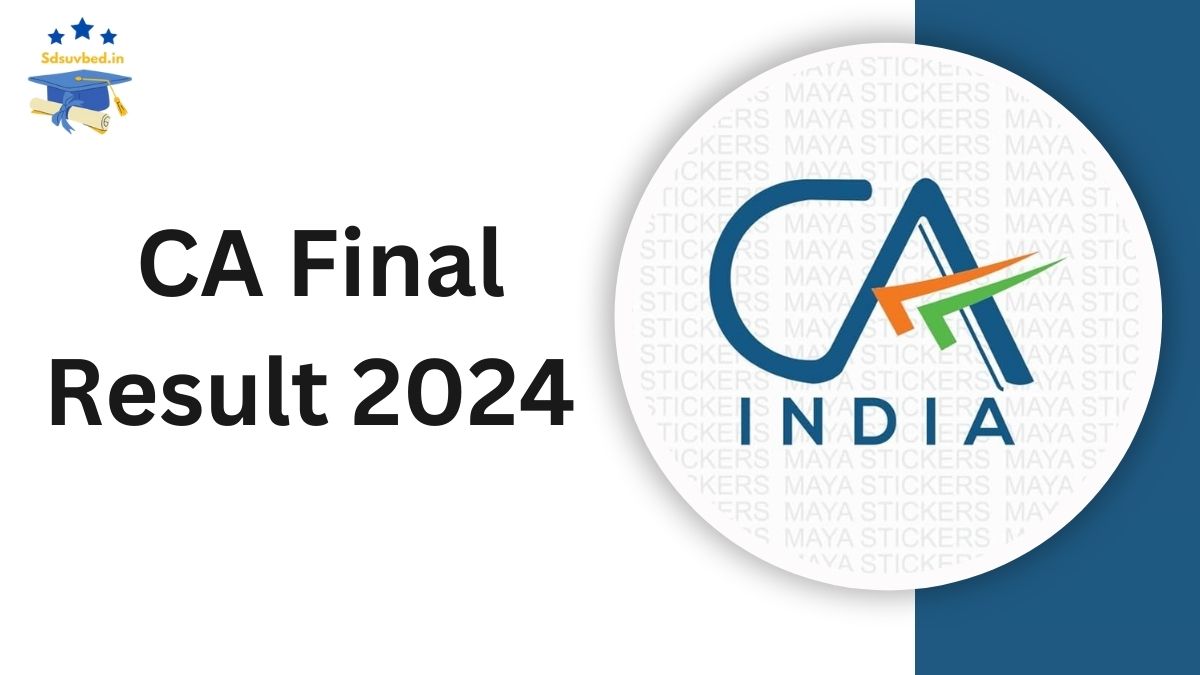 CA Final 2024 Result Announced