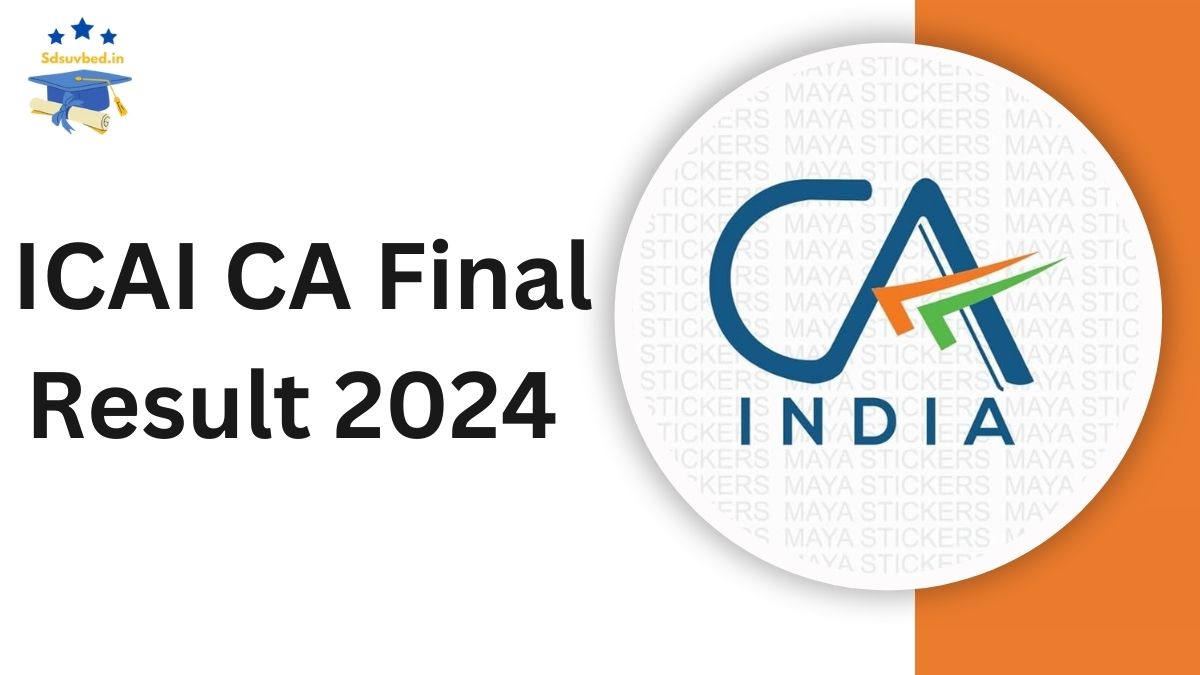 ICAI CA Final November 2024 Result Released: Key Highlights, Pass Percentage, and Steps to Download