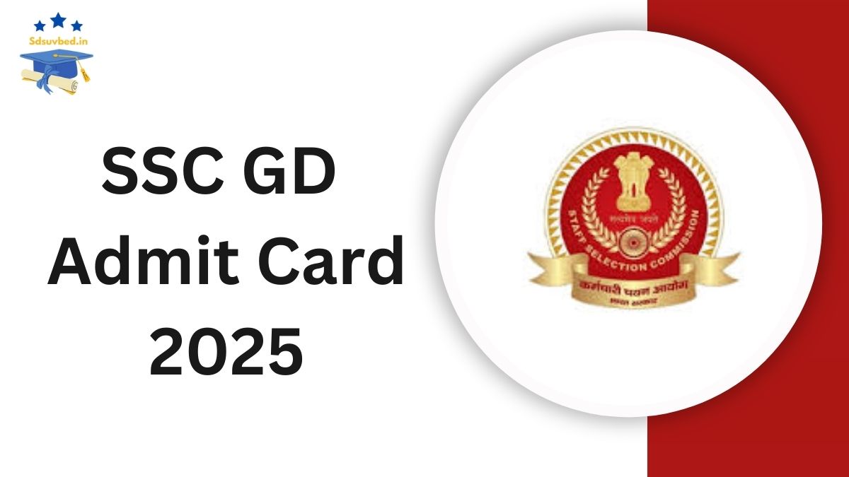 SSC GD Admit Card