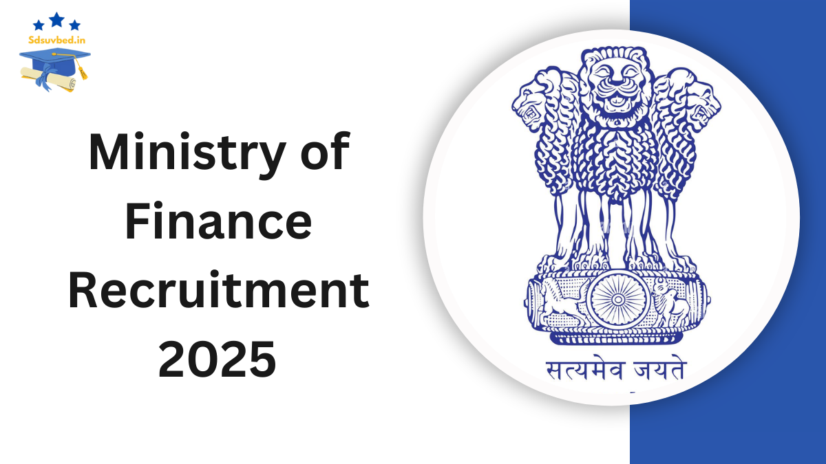 Ministry of Finance Recruitment