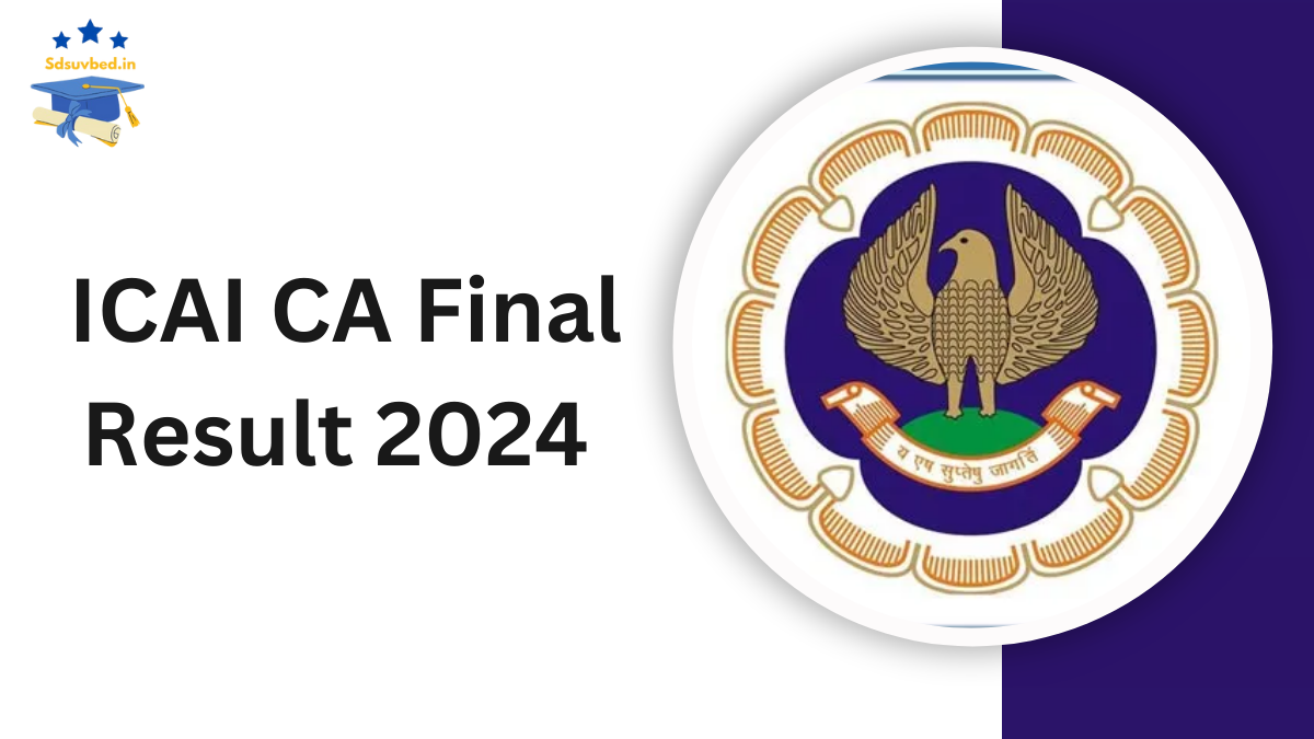 ICAI CA Final 2024 Result