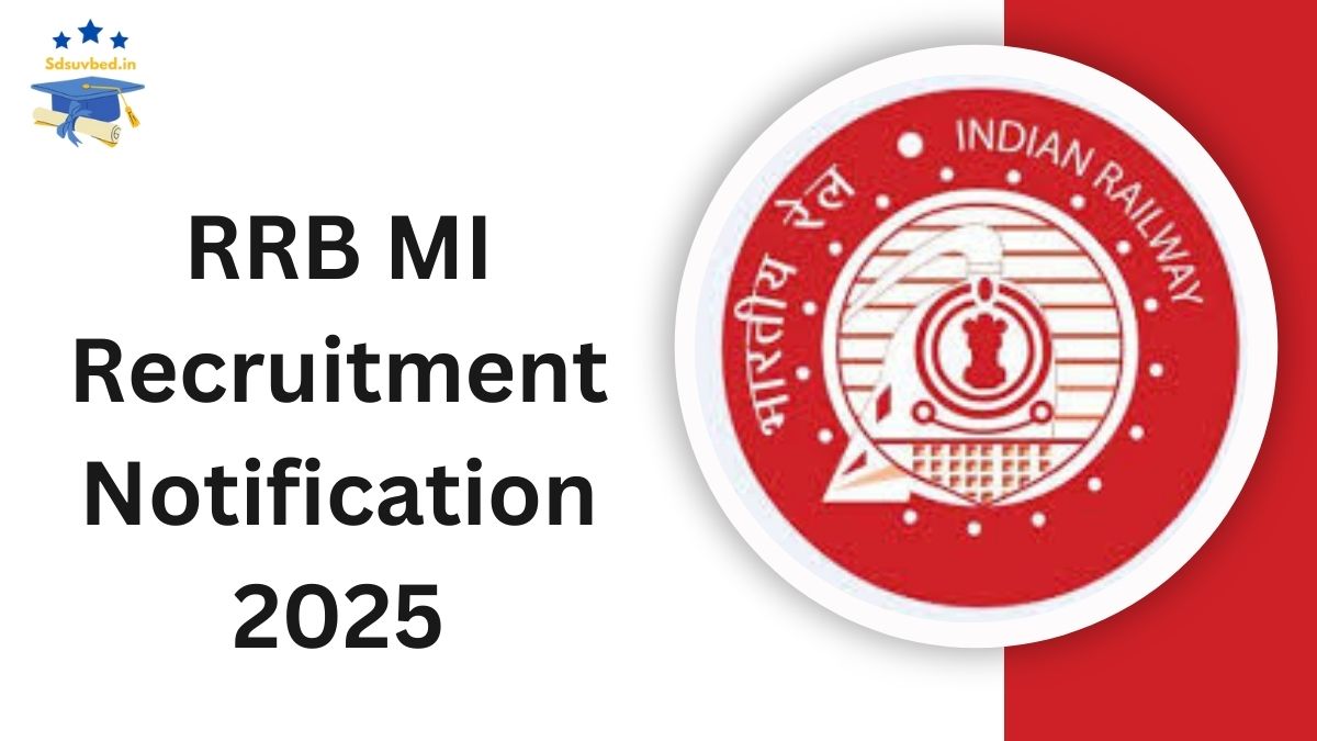 RRB MI Recruitment Notification