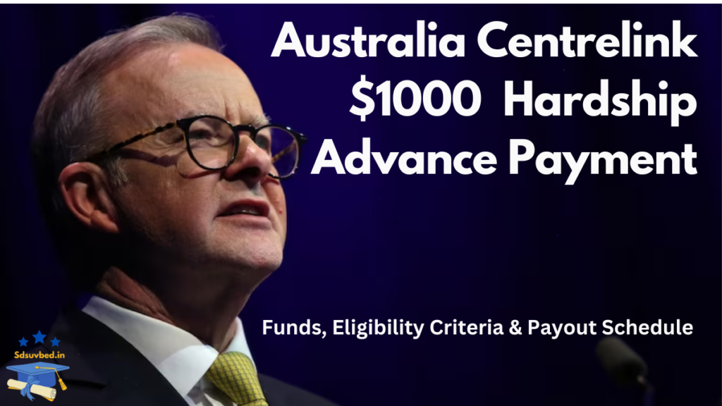 Centrelink $1000 Hardship Advance Payment 2025: Funds, Eligibility Criteria, and Payout Schedule