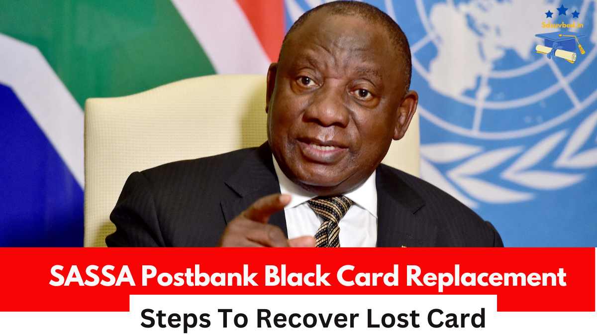 SASSA Postbank Black Card Replacement Guide 2025