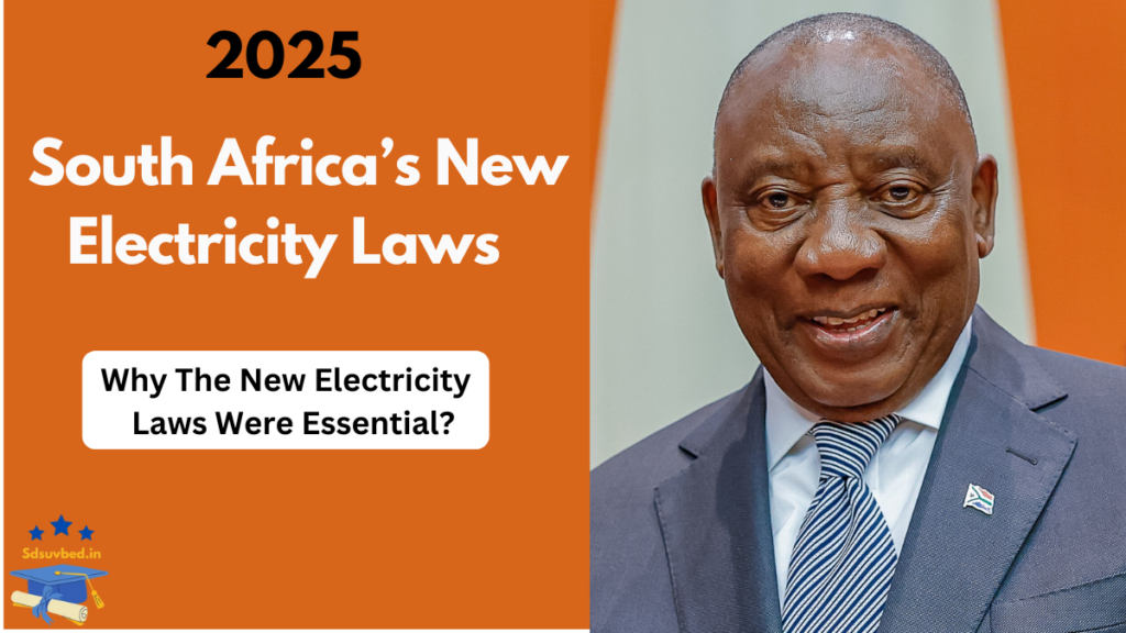 South Africa Electricity Law Updated 2025: A Game-Changer for Energy Reform