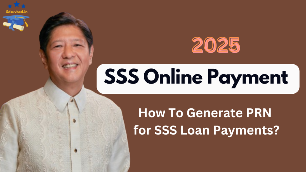 SSS Online Payment 2025: How to generate PRN for SSS Loan Payment