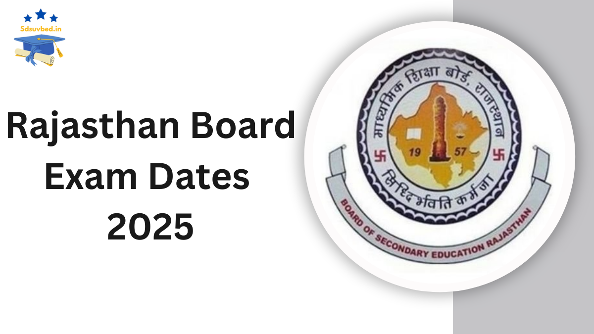 Rajasthan Board Exam Dates