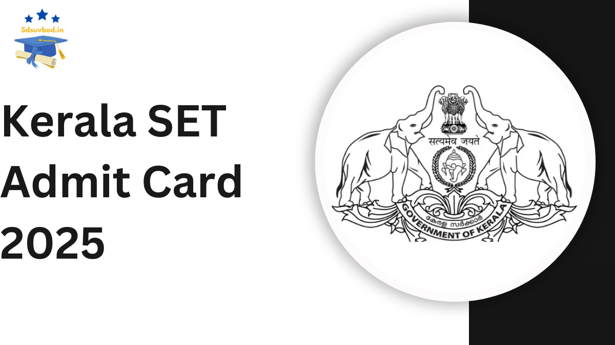 Kerala SET Admit Card