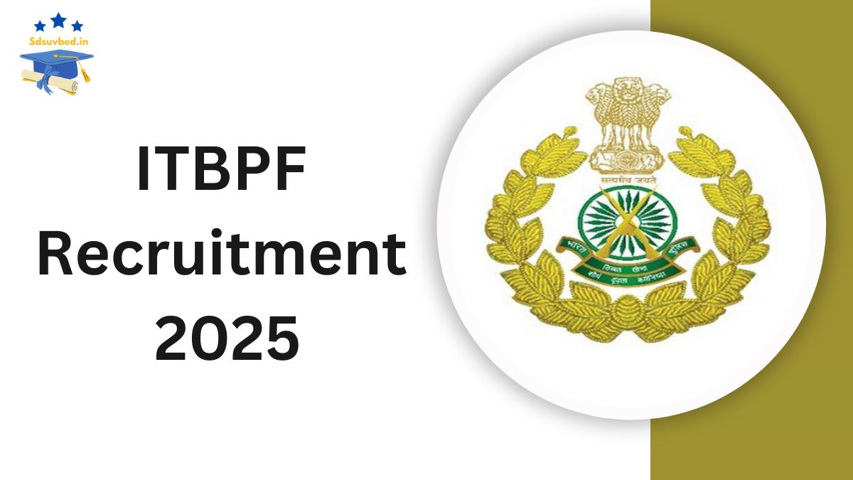 ITBPF Recruitment 2025