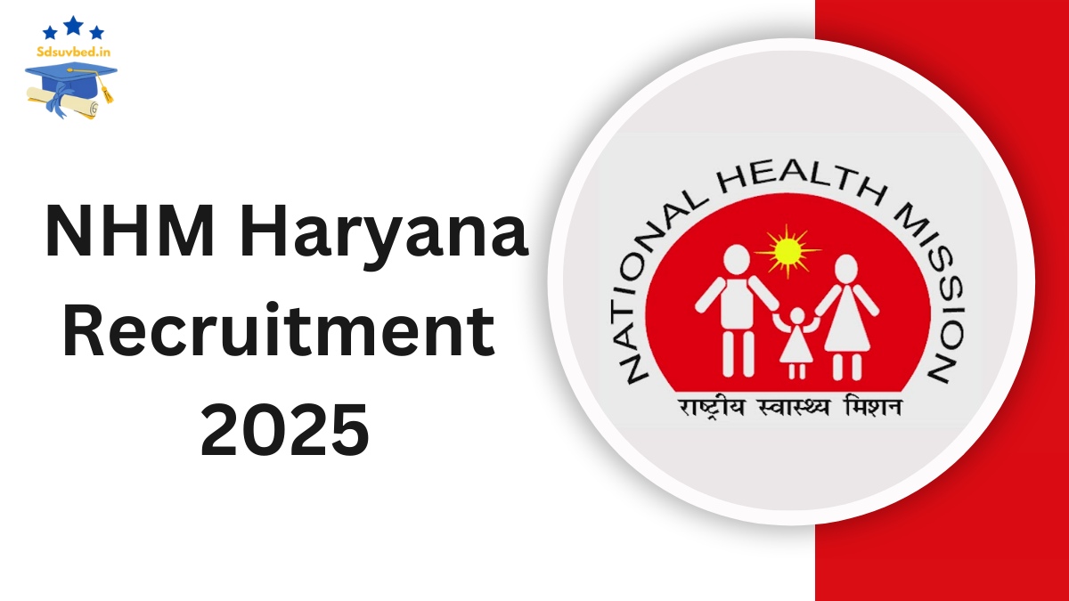 NHM Haryana Recruitment