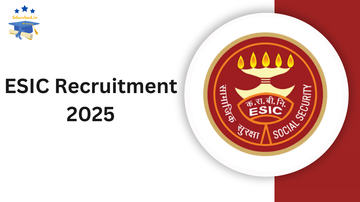 ESIC Recruitment