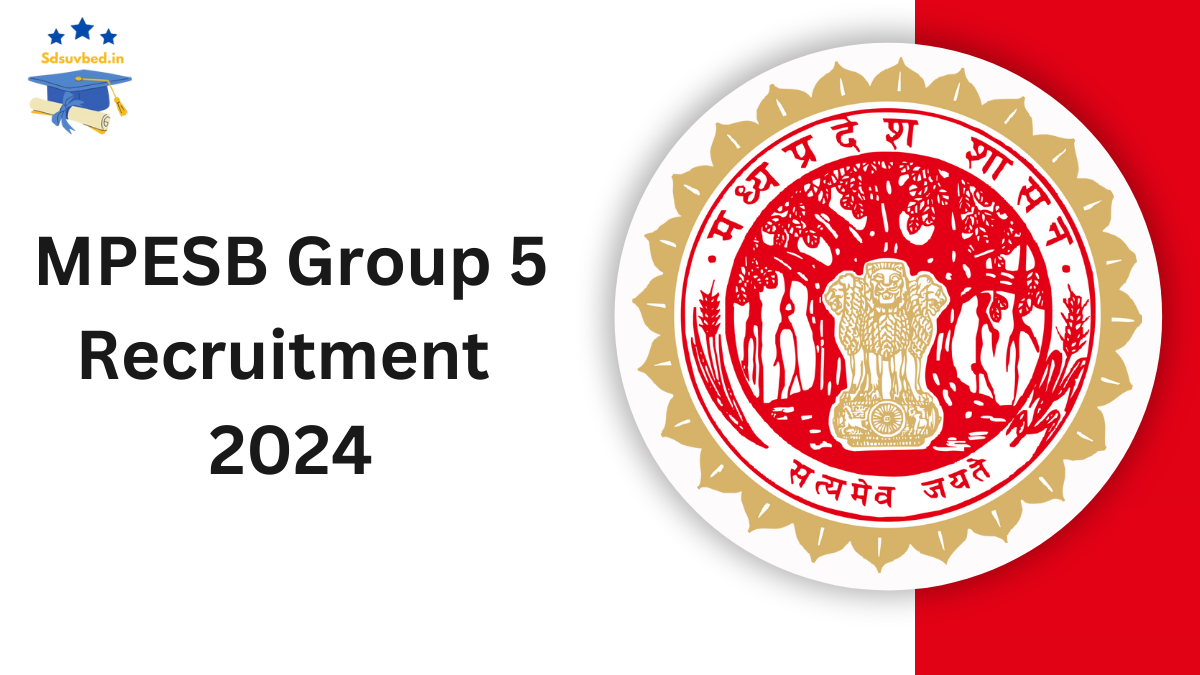 MPESB Group 5 Recruitment