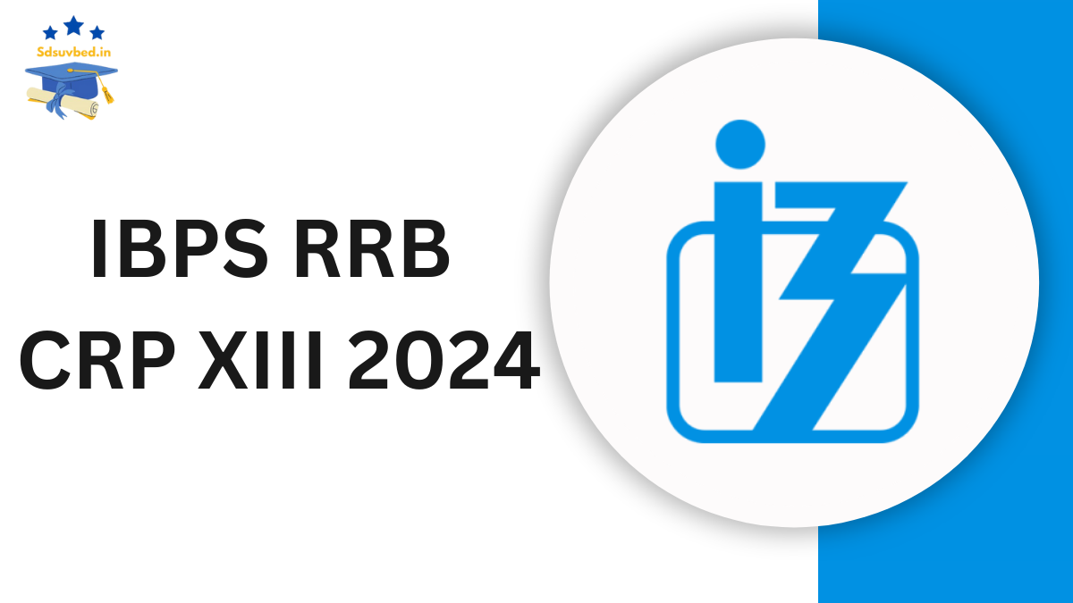 IBPS RRB CRP XIII 2024