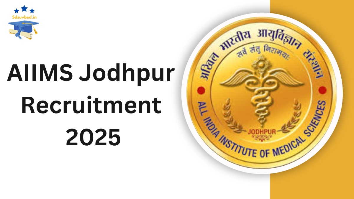 AIIMS Jodhpur Recruitment