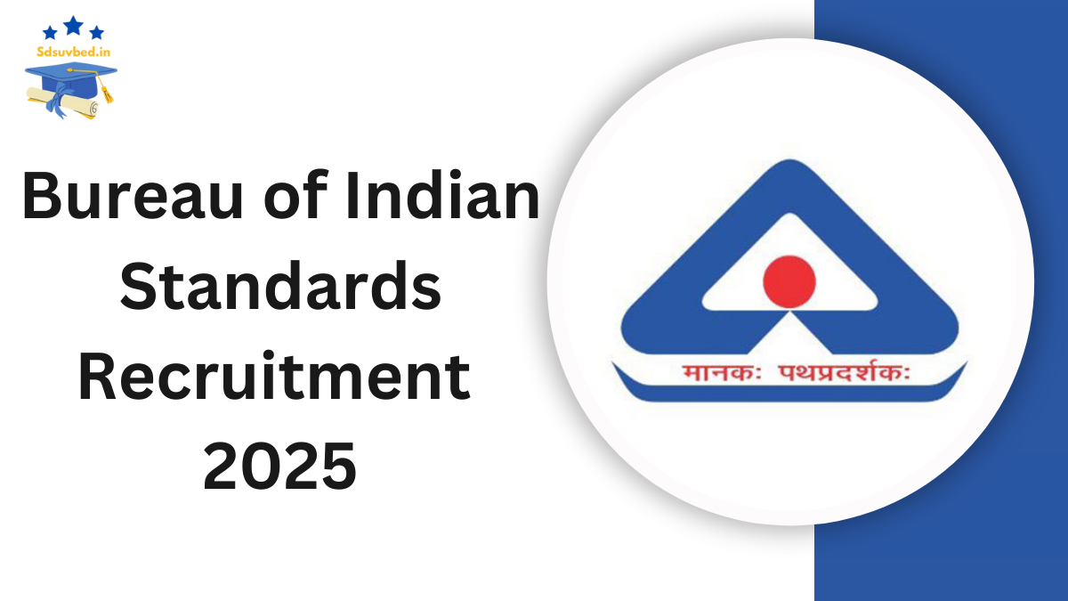 Bureau of Indian Standards Recruitment