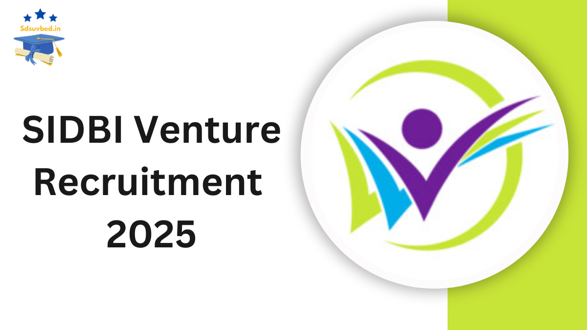 SIDBI Venture Recruitment