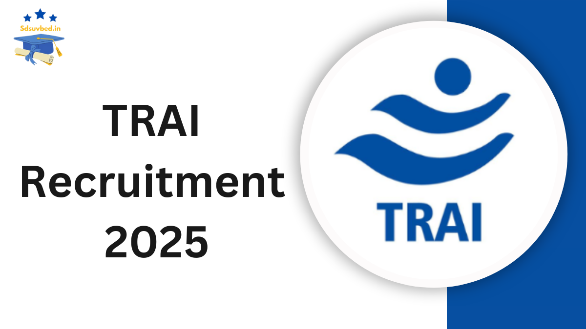 TRAI Recruitment 2025