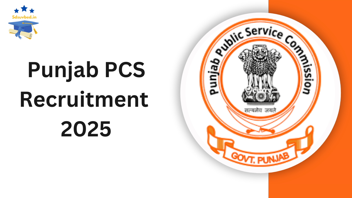 Punjab PCS Recruitment 2025