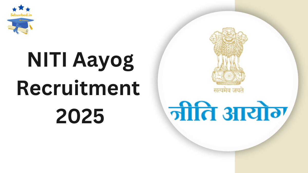 NITI Aayog Recruitment 2025