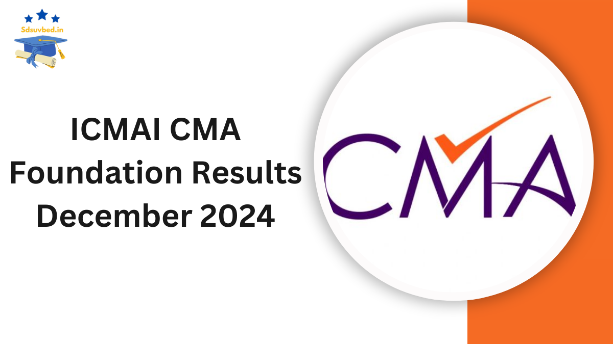 ICMAI CMA Foundation December 2024 Results