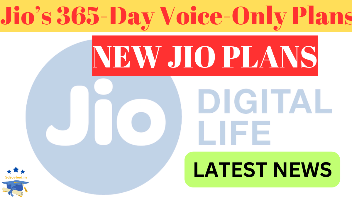 Jio’s Affordable Voice-Only Plans: Unlimited Calling for Up to 1 Year