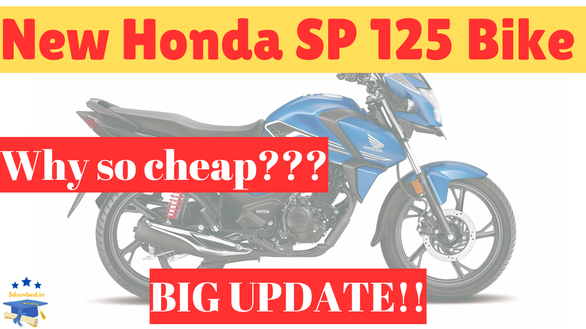 New Honda SP 125 Bike Launched