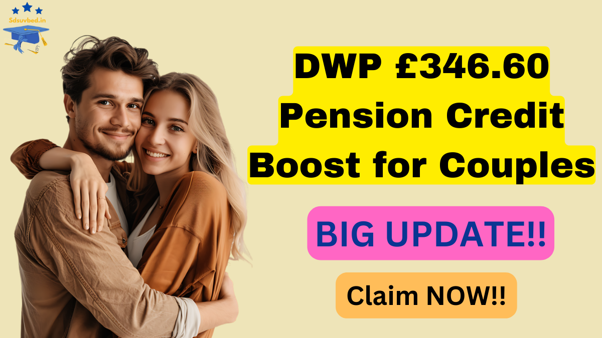 DWP £346.60 Pension Credit Boost for Couples