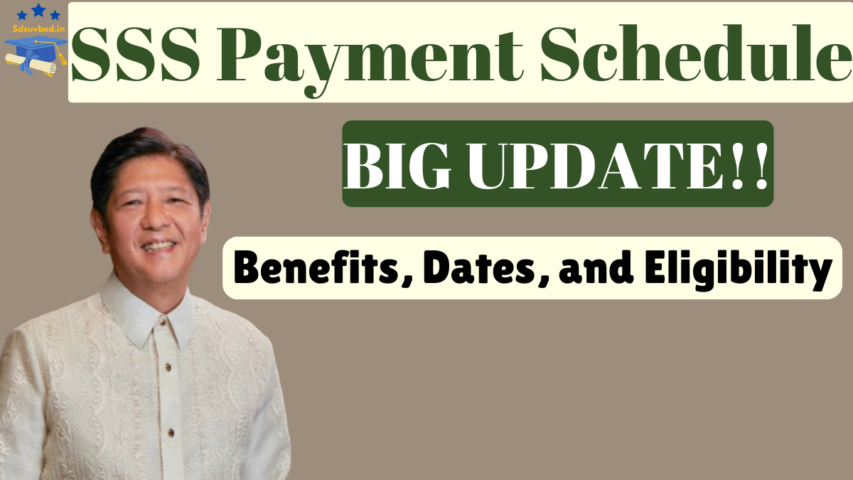 SSS Payment Schedule