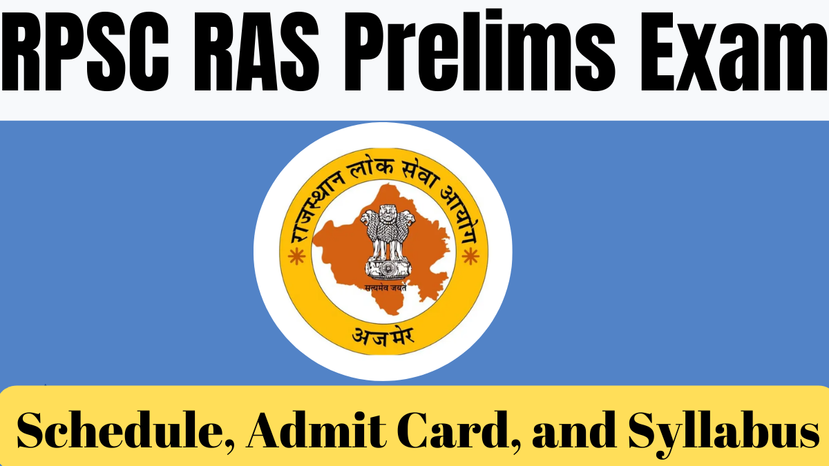 RPSC RAS 2024 Prelims Exam