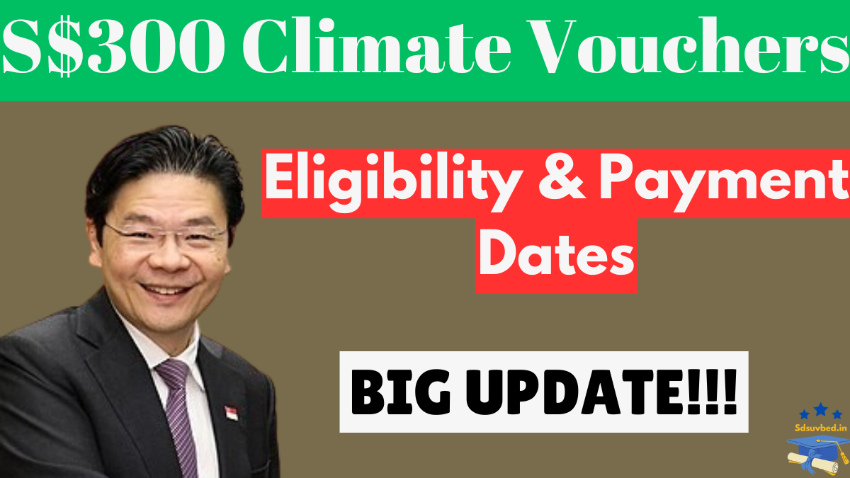 Singapore S$300 Climate Vouchers