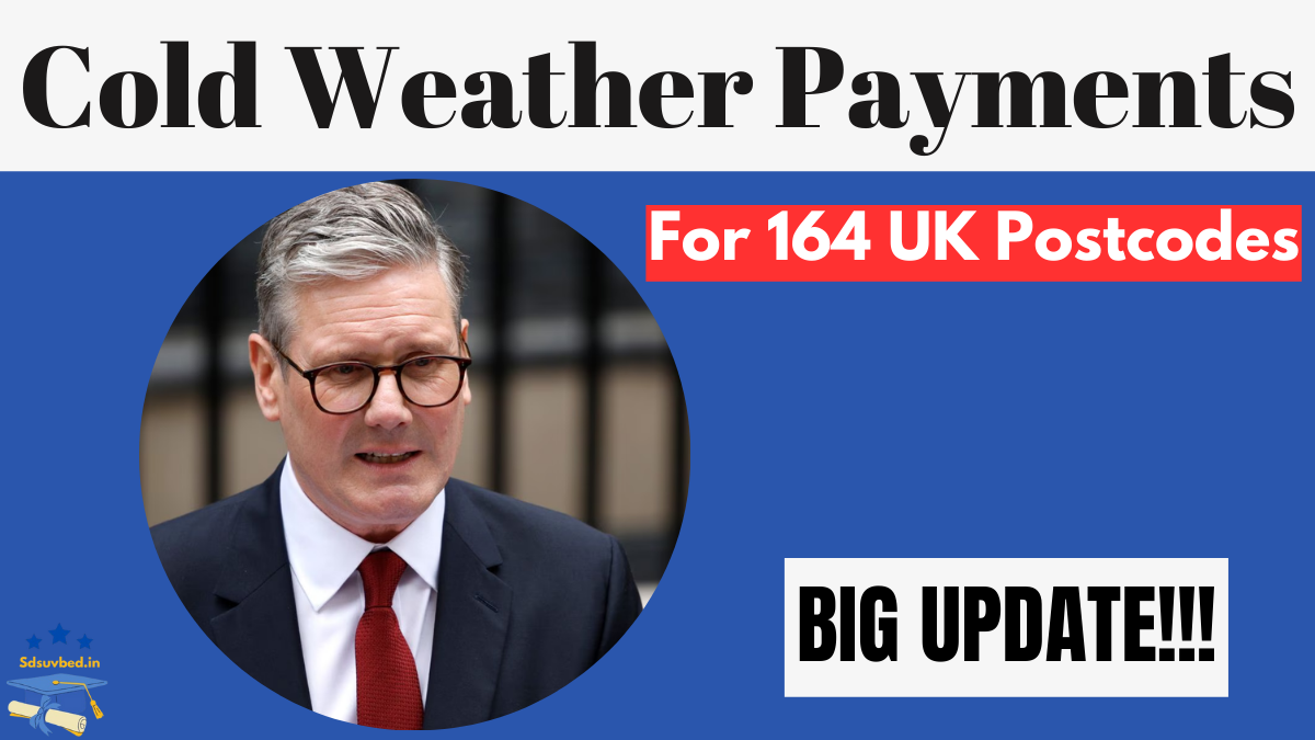 Cold Weather Payments Now Available for 164 UK Postcodes