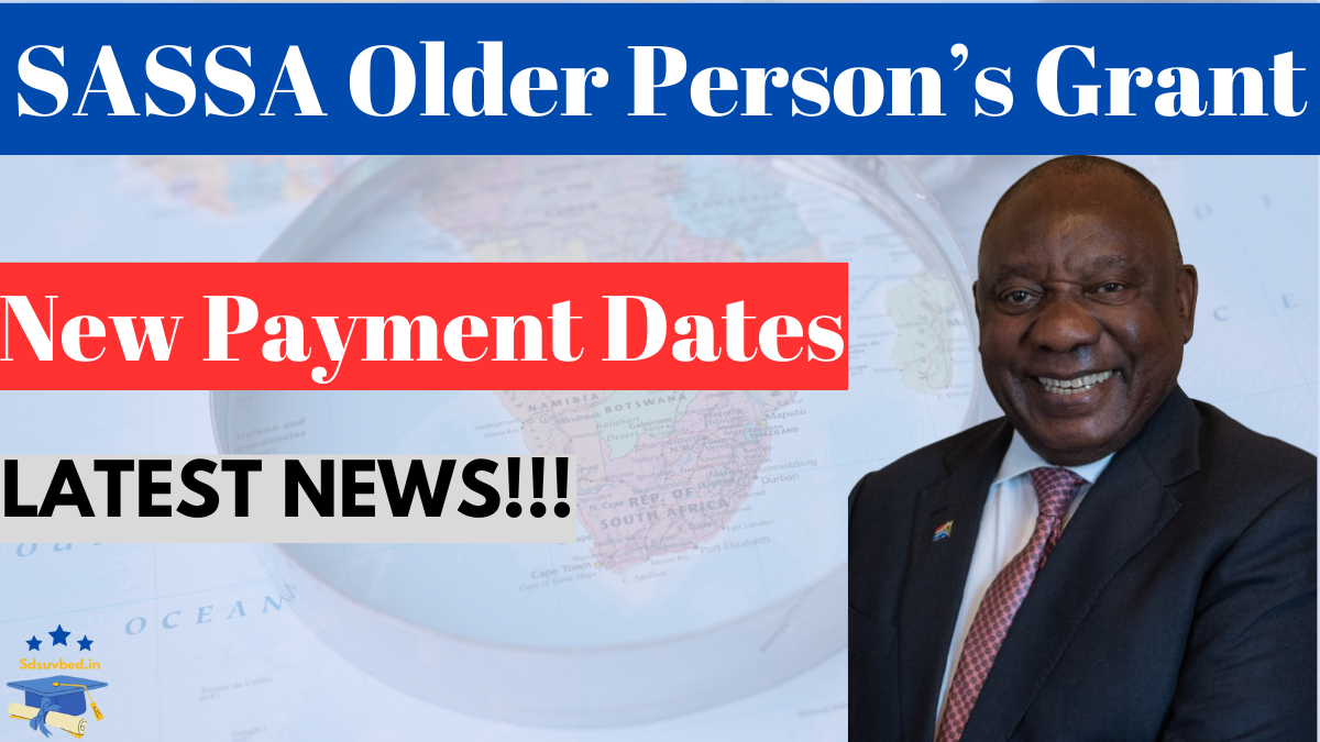 SASSA Older Person’s Grant