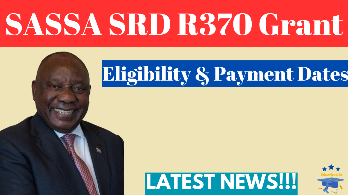 SASSA SRD R370 Grant