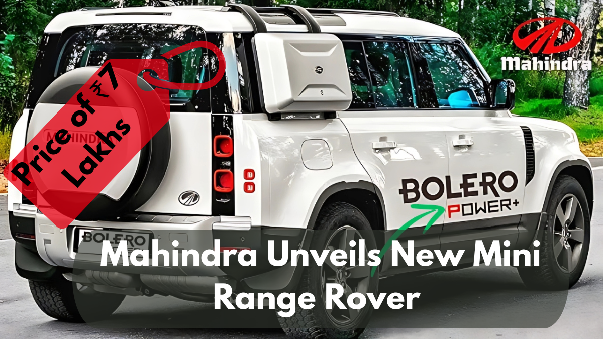 Mahindra Unveils New Mini Range Rover at an Unbelievable Price of ₹7 Lakhs