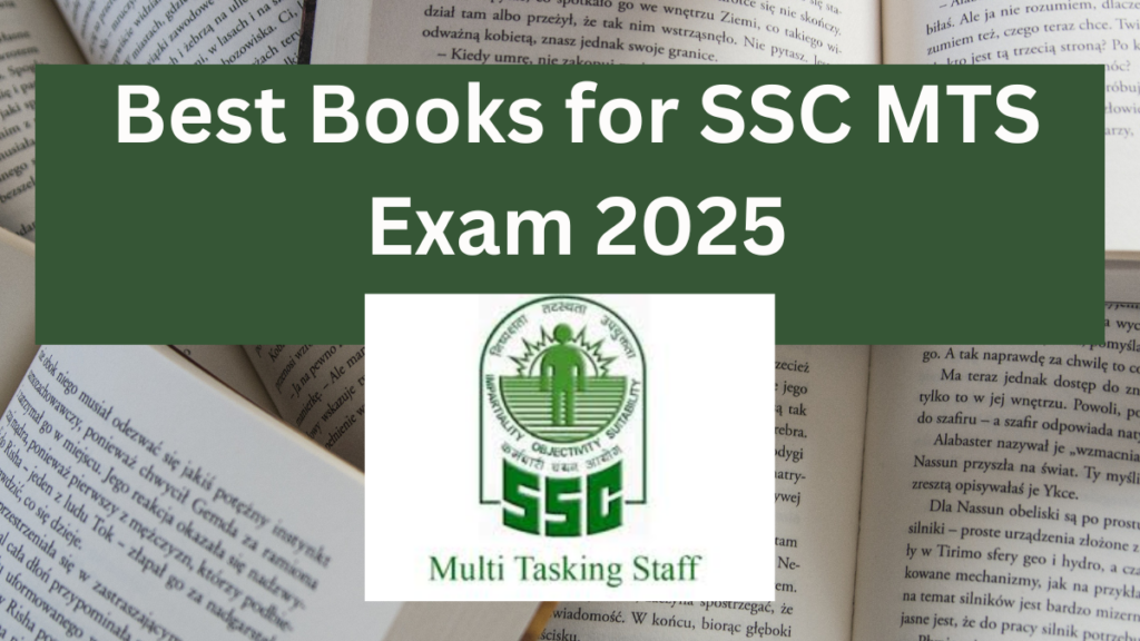 Best Books for SSC MTS Exam