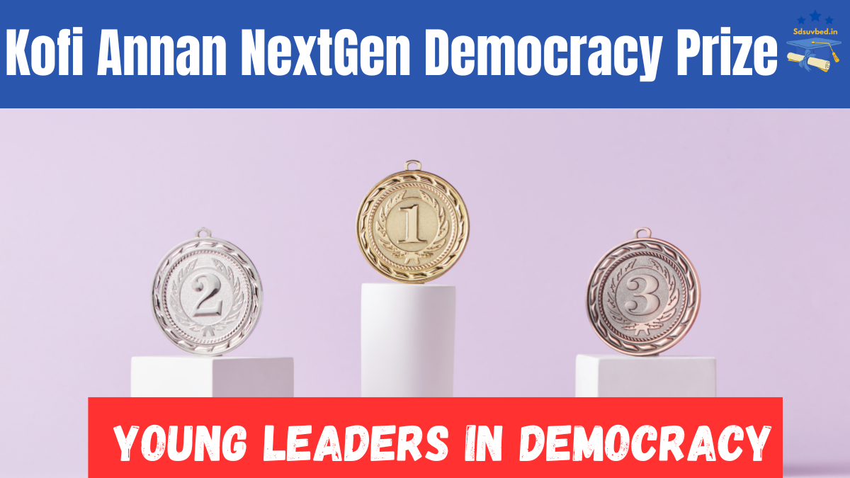 Kofi Annan NextGen Democracy Prize