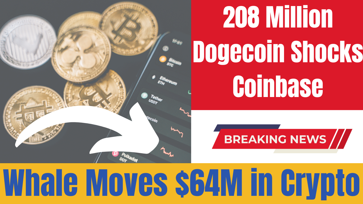 208 Million Dogecoin (DOGE) Shocks Coinbase