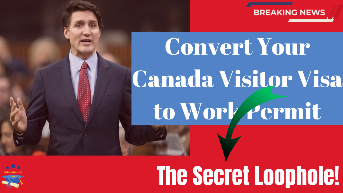 How to Convert a Canada Visitor Visa to a Work Permit