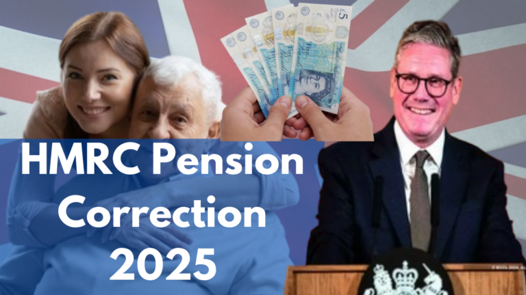 HMRC Pension Correction 2025 £5,000 Underpayment Refund for 200K Seniors